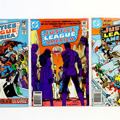 Justice League of America #144 177 188 191 194 198 204 Bronze Age Lot DC Comics 1977-82
