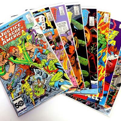 Justice League of America #241 244 246 247 255 256 260 Ann #3 Lot DC Comics 1977-82