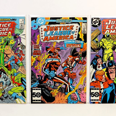 Justice League of America #241 244 246 247 255 256 260 Ann #3 Lot DC Comics 1977-82