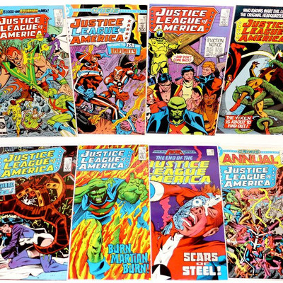 Justice League of America #241 244 246 247 255 256 260 Ann #3 Lot DC Comics 1977-82