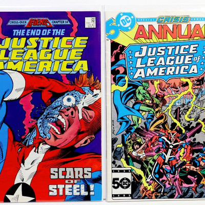 Justice League of America #241 244 246 247 255 256 260 Ann #3 Lot DC Comics 1977-82