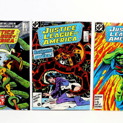 Justice League of America #241 244 246 247 255 256 260 Ann #3 Lot DC Comics 1977-82