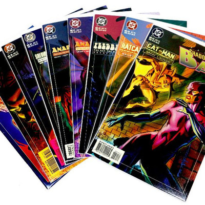 BATMAN Shadow Of The BAT #36 37 38 39 40 41 42 43 44 DC Comics Lot 1995