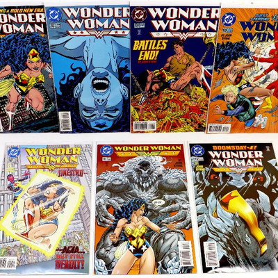WONDER WOMAN #101 102 104 109 110 111 112 Comic Books Lot DC Comics 1995/96