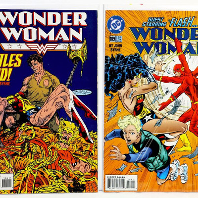 WONDER WOMAN #101 102 104 109 110 111 112 Comic Books Lot DC Comics 1995/96