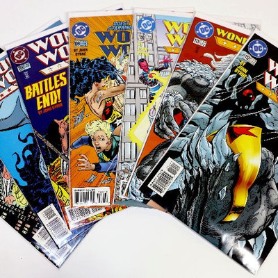WONDER WOMAN #101 102 104 109 110 111 112 Comic Books Lot DC Comics 1995/96
