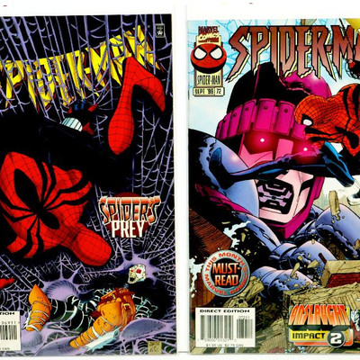 SPIDER-MAN #69 72 75 83 Comic Books Set Marvel Comics 1996
