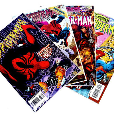 SPIDER-MAN #69 72 75 83 Comic Books Set Marvel Comics 1996