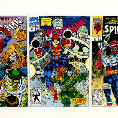 SPIDER-MAN #19 20 21 22 23 - Revenge of the Sinister Six Parts 2-6 Marvel Comics 1992