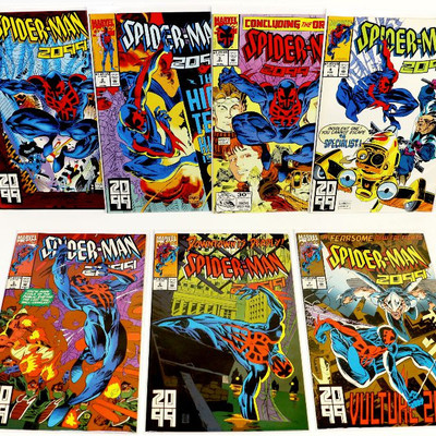 SPIDER-MAN 2099 #1 2 3 4 5 6 7 Comic Books Set Marvel Comics 1992/93