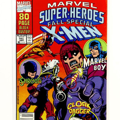 MARVEL SUPER-HEROES Fall Special X-MEN Marvel Comics 1991