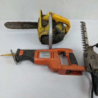 3 Untested Power Tools, Sold As-Is
