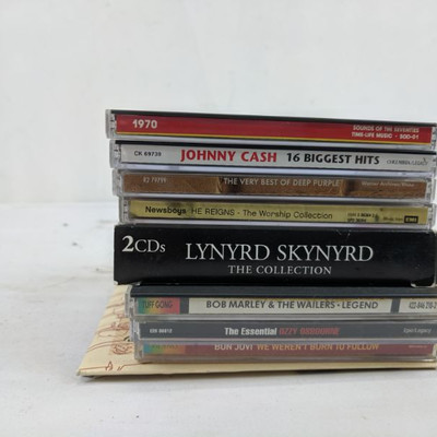 9 Misc CDs Philip Morris - Johnny Cash