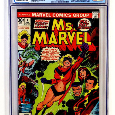 Ms. MARVEL #1 CGC 9.5 First Carol Danvers as Ms. Marvel 01/1977 Marvel Comics