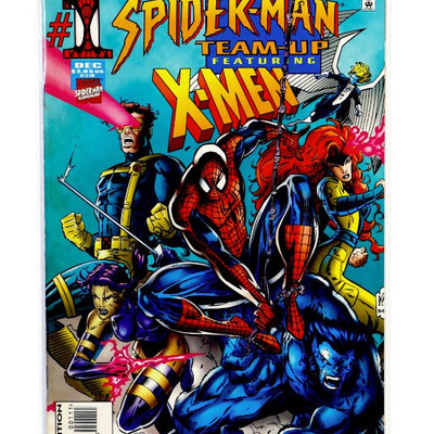 SPIDER-MAN Team-Up featuring X-MEN #1 Marvel Comics 1995