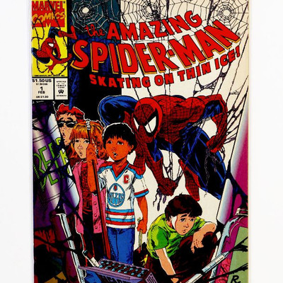 AMAZING SPIDER-MAN Skating on Thin Ice #1 Todd McFarlane Cover Marvel Comics 1993