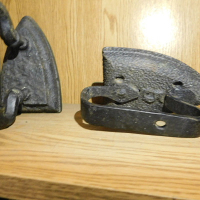 Set of Three Various Size Sad Irons
