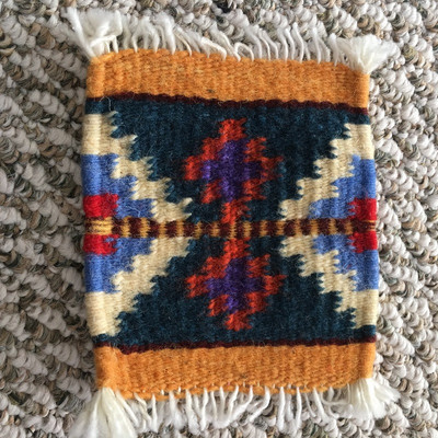 Lot 124 - Woven Rug & More