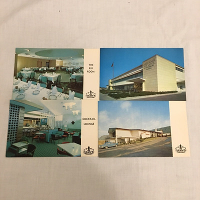 Lot 125 - Vintage Postcards & Framed Silhouettes  