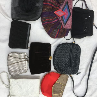 Seven Vintage purses Sharif, Delill, Channel, Sven Jackson, Firenze and more ALL PREOWNED