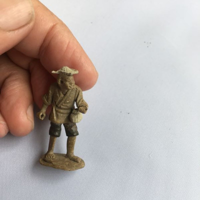 Large lot of vintage miniature figurines from China, Japan Germany