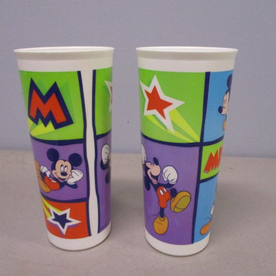 Mickey Mouse Tupperware Cups