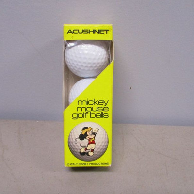Mickey Mouse Golf Balls