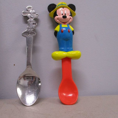 Mickey Mouse Toddler Forks & Spoons