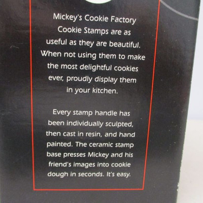 Disney Mickey Ceramic Cookie Mold Stamp Press Mickey Mouse