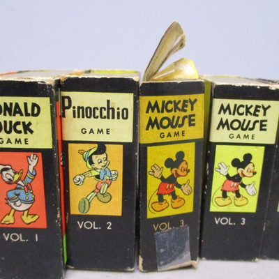 Mickey Mouse Library Of Games VOL.1,2,3,4,5,6 