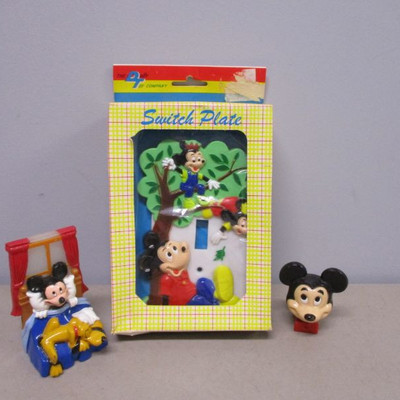 Mickey Mouse Dolly Toy Nursery Lamps & Pin-ups - Night Light