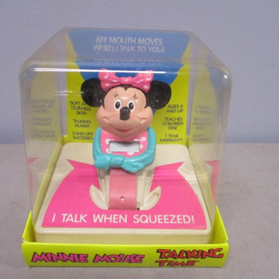 Minnie Mouse Talking Time Watch