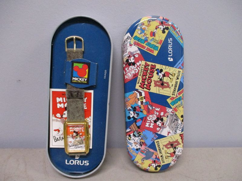 Mickey Mouse Lorus Watch Barnyard Olympics Estatesales Org