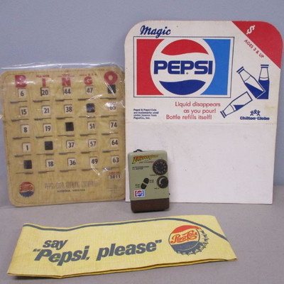 Pepsi Cola Bingo Game - Radio Indiana Jones