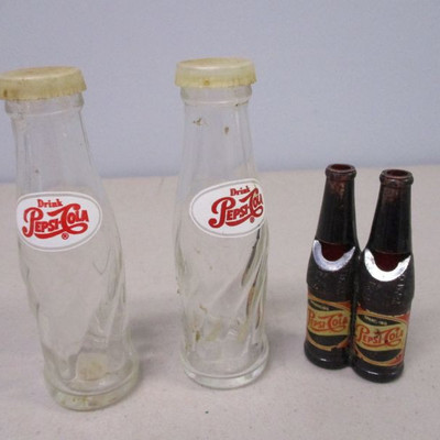 Pepsi-Cola Salt & Pepper Shakers & Whistle