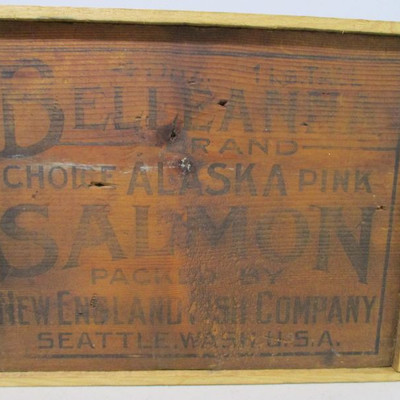 1920's Alaska Salmon Box Label