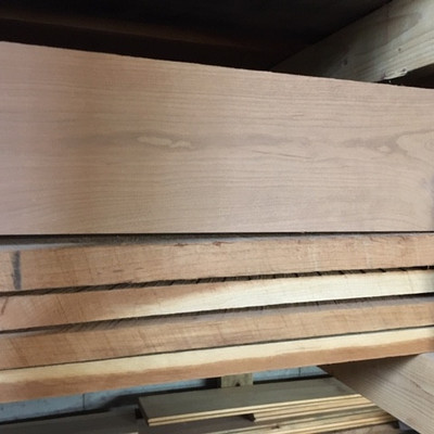 	Assortment of Native Cherry Hardwood Lumber & 4 Boards of Ash 300-400 board feet