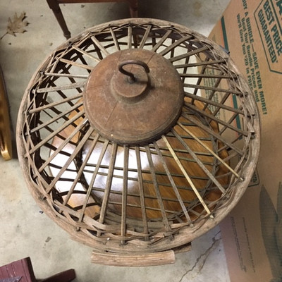 Wooden Bird Cage