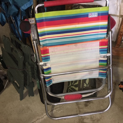 Assorted Camping Items Tent & Chairs