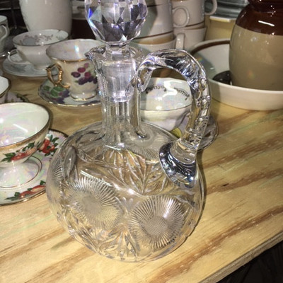Cut Glass Cruet