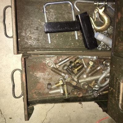 Assorted Nails, Bolts Etc