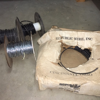 Assorted Spools of Wire