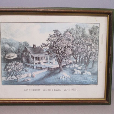 American Homestead  Currier & Ives Four Seasons
