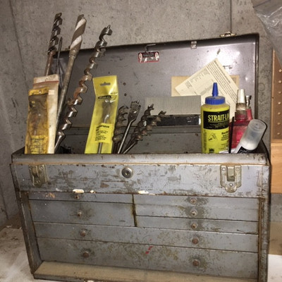 	Assortment of Old Tools, Files, Scale & Box