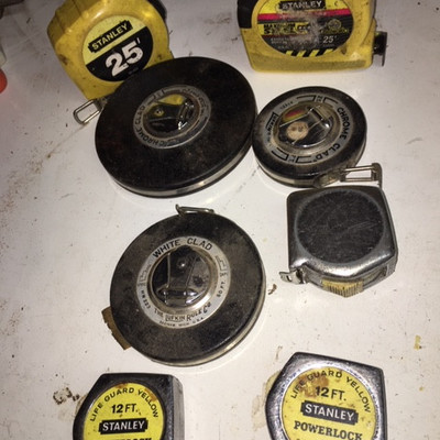 Assortment of Tape Measures