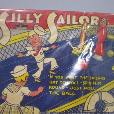 1930's  Silly Sailor Game With Box