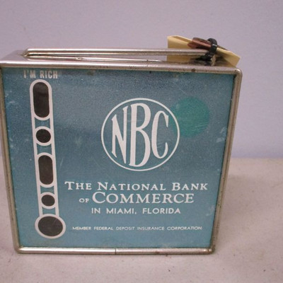 1960's Miami Advertising Coin Bank