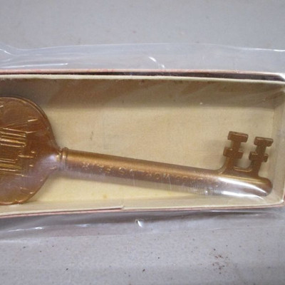 Souvenir Key To Chicago World's Fair 1934