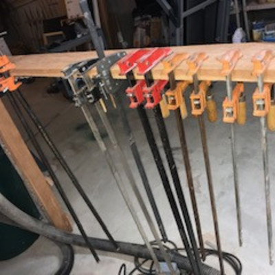 9 Bar Clamps 2 Pipe Clamps