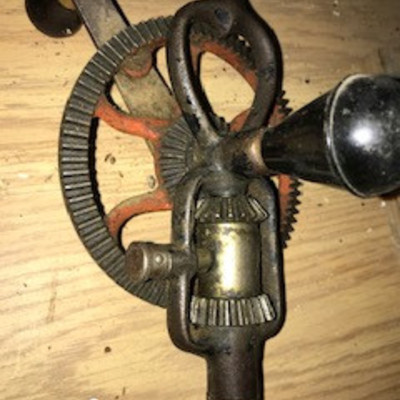 Antique Hand Drill Excellent Condition
